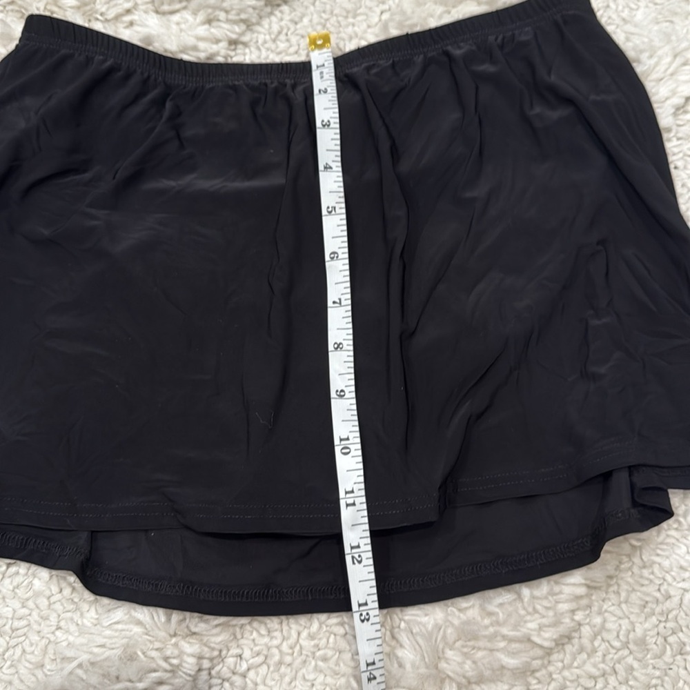 St. John’s Bay - Black bikini skirt/bottom - Size 12 - Picture 3 of 5